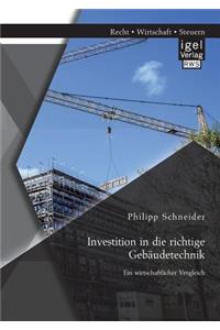 Investition in die richtige Gebäudetechnik