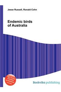 Endemic Birds of Australia