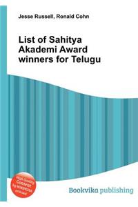 List of Sahitya Akademi Award Winners for Telugu