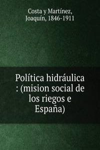 Politica hidraulica