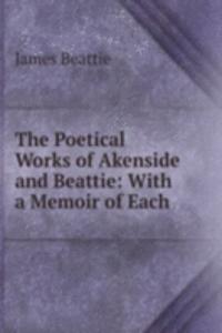 Poetical Works of Akenside and Beattie: With a Memoir of Each .