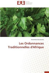 Les Ordonnances Traditionnelles d'Afrique