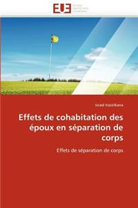 Effets de Cohabitation Des Époux En Séparation de Corps