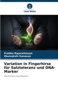 Variation in Fingerhirse für Salztoleranz und DNA-Marker