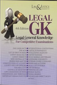 Legal General Knowledge for Competitive Examinations 4th Edition