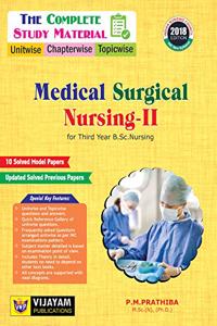 The Complete Study Material of MEDICAL SURGICAL NURSING - II For Third Year B.Sc Nursing