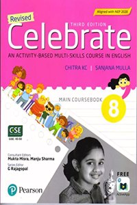 Pearson Celebrate English Main Coursebook 8