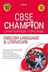 CBSE Champion Chapterwise - Topicwise English Language & Literature - Class 10