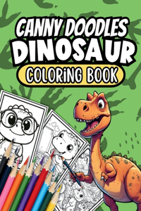 Canny Doodles Dinosaur Coloring Book