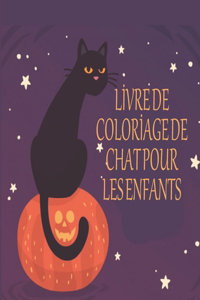Lİvre de Colorİage de Chat Pour Les Enfants