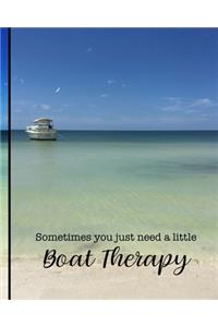 Sometimes You Just Need a Little Boat Therapy