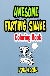 Awesome Farting Snake Coloring Book