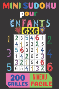 Sudoku pour enfants 6x6 Niveau Facile