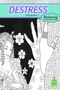 Relaxing coloring book for adults