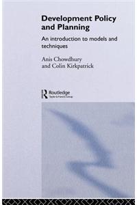 Development Policy and Planning