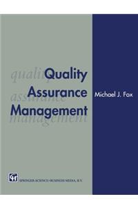 Quality Assurance Management