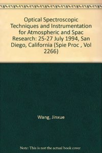 Optical Spectroscopic Techniques & Instrumentati