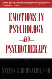 Emotions in Psychology and Psychotherapy