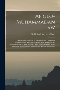 Anglo-muhammadan Law