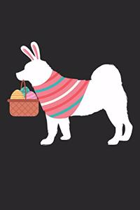 Akita Notebook - Easter Gift for Akita Lovers - Akita Journal