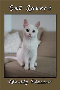 Cat Lovers Weekly Planner