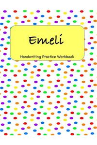 Emeli - Handwriting Practice Workbook