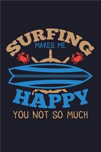 Surfing Makes Me Happy You Not So Much
