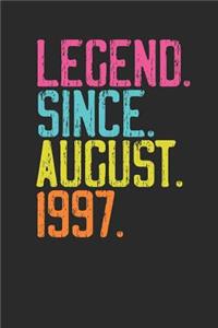 Legend Since August 1997