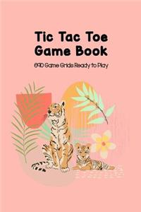 Tic-Tac-Toe Game Book 690 Game Grids Ready to Play