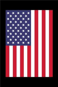 American Flag Notebook