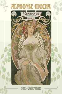 ALPHONSE MUCHA 2023 WALL CALENDAR