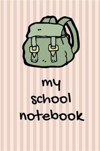 My School Notebook
