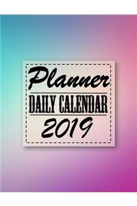 Planner Daily Calendar 2019