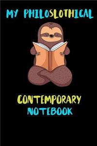 My Philoslothical Contemporary Notebook