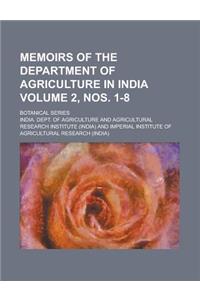 Memoirs of the Department of Agriculture in India (V.6 1913-1914)