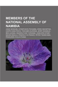 Members of the National Assembly of Namibia