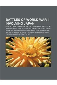 Battles of World War II Involving Japan