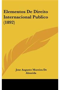 Elementos de Direito Internacional Publico (1892)