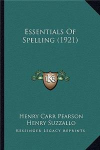 Essentials of Spelling (1921)
