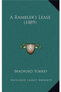 A Rambler's Lease (1889)