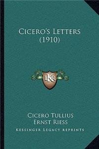 Cicero's Letters (1910)
