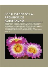 Localidades de La Provincia de Alessandria