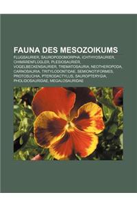Fauna Des Mesozoikums: Flugsaurier, Sauropodomorpha, Ichthyosaurier, Chimarenflugler, Plesiosaurier, Vogelbeckensaurier, Trematosauria