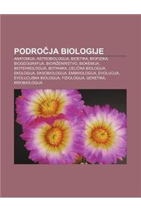 Podro Ja Biologije: Anatomija, Astrobiologija, Bioetika, Biofizika, Biogeografija, Bioin Enirstvo, Biokemija, Biotehnologija, Botanika