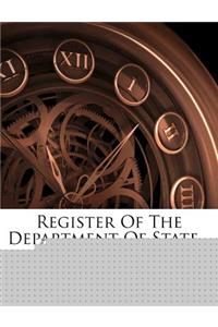 Register of the Department of State...
