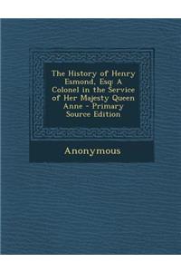 History of Henry Esmond, Esq