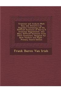 Grammar and Analysis Made Easy and Attractive by Diagrams: Containing All the Difficult Sentences of Harvey's Grammar Diagrammed, Also Many Difficult