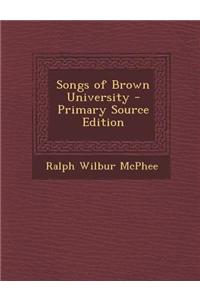 Songs of Brown University