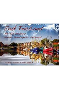 East Friesland - The Old Harbours / UK-Version / Birthday Calendar 2017