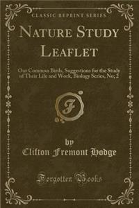 Nature Study Leaflet